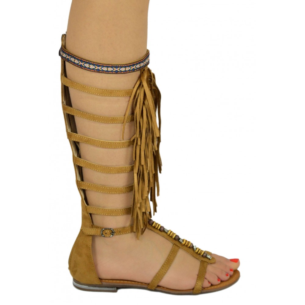Sandale Camel #1696