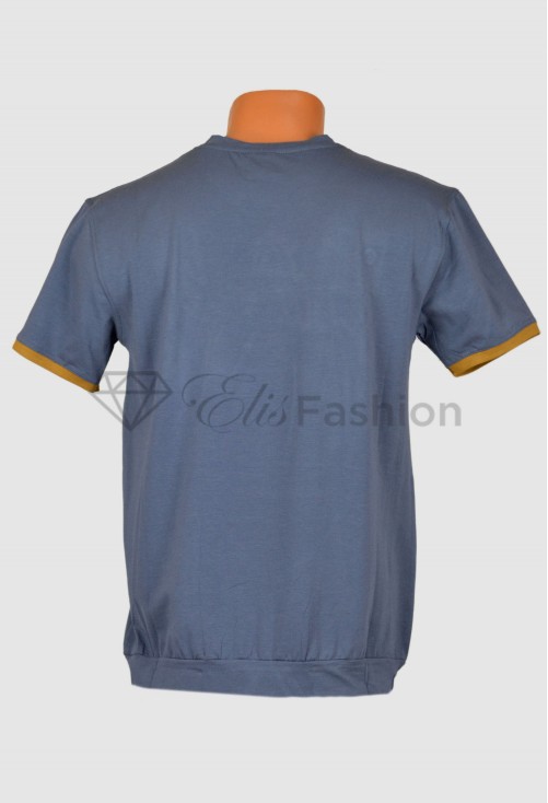 Tricou Ruffle Grey