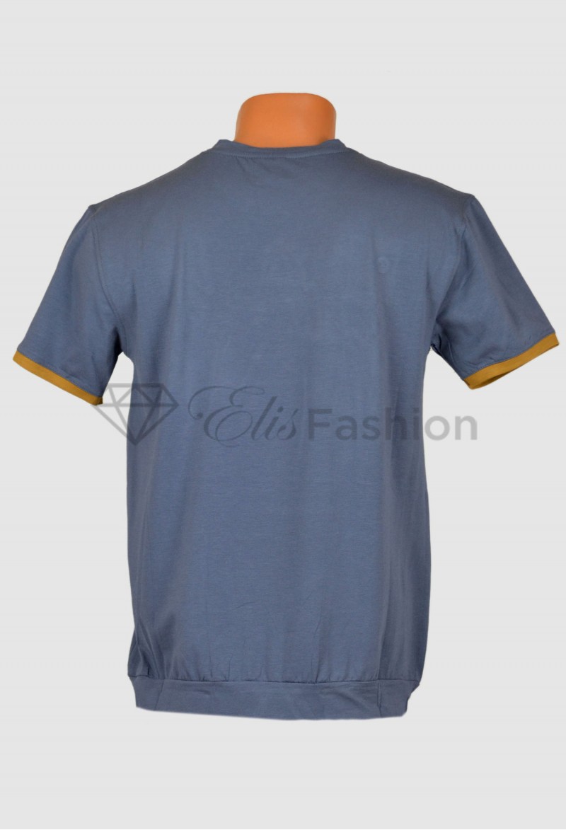 Tricou Ruffle Grey