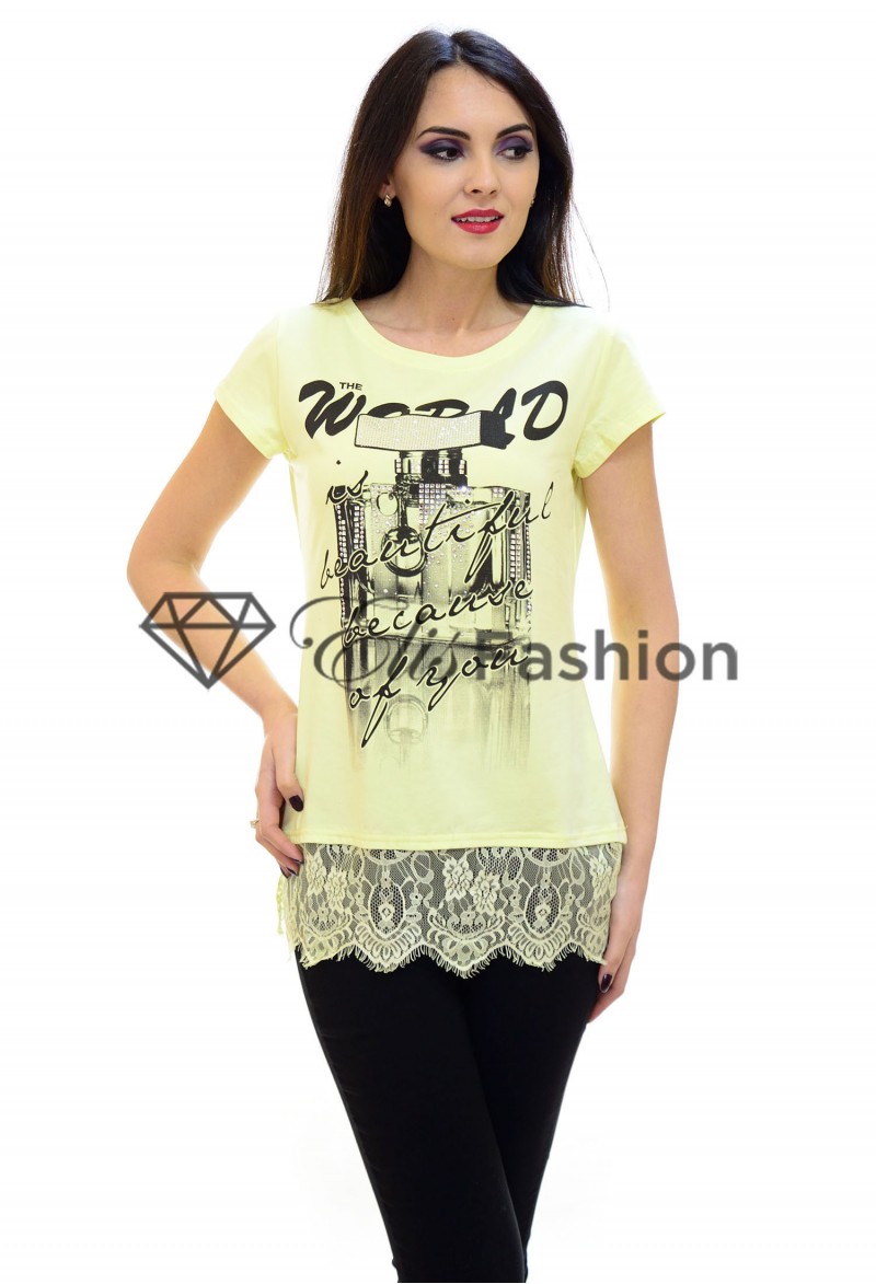 Tricou Yellow Flash