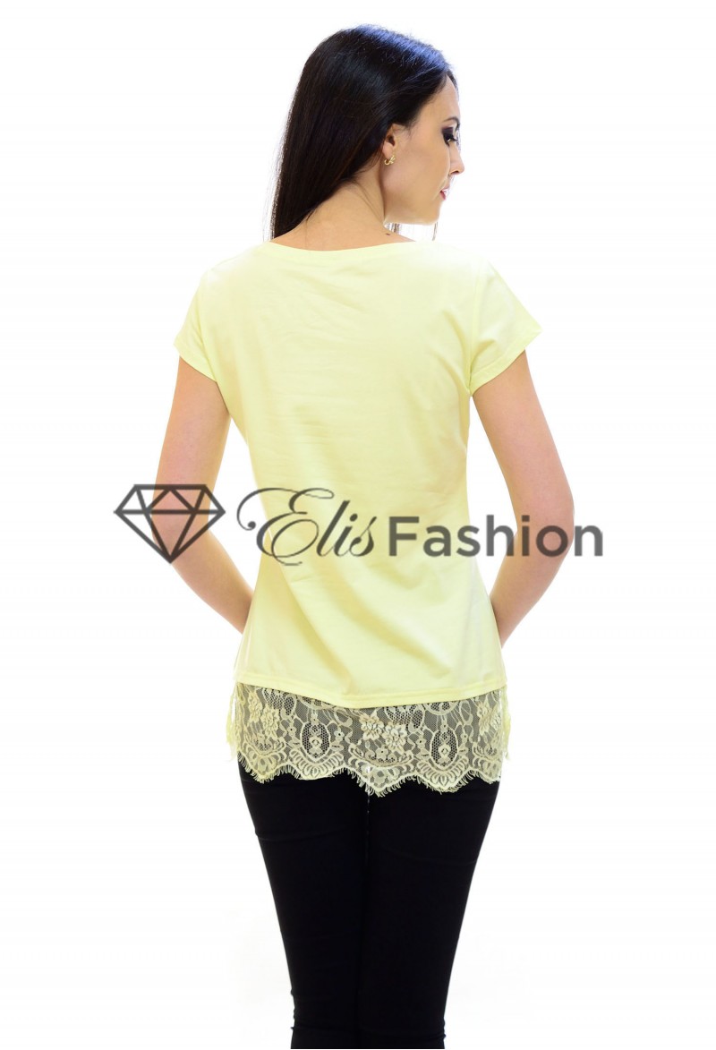 Tricou Yellow Flash