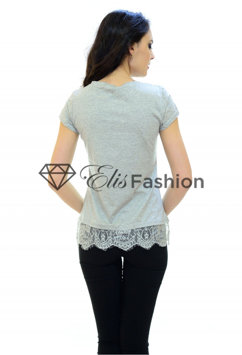 Tricou Perfect Wonder Grey
