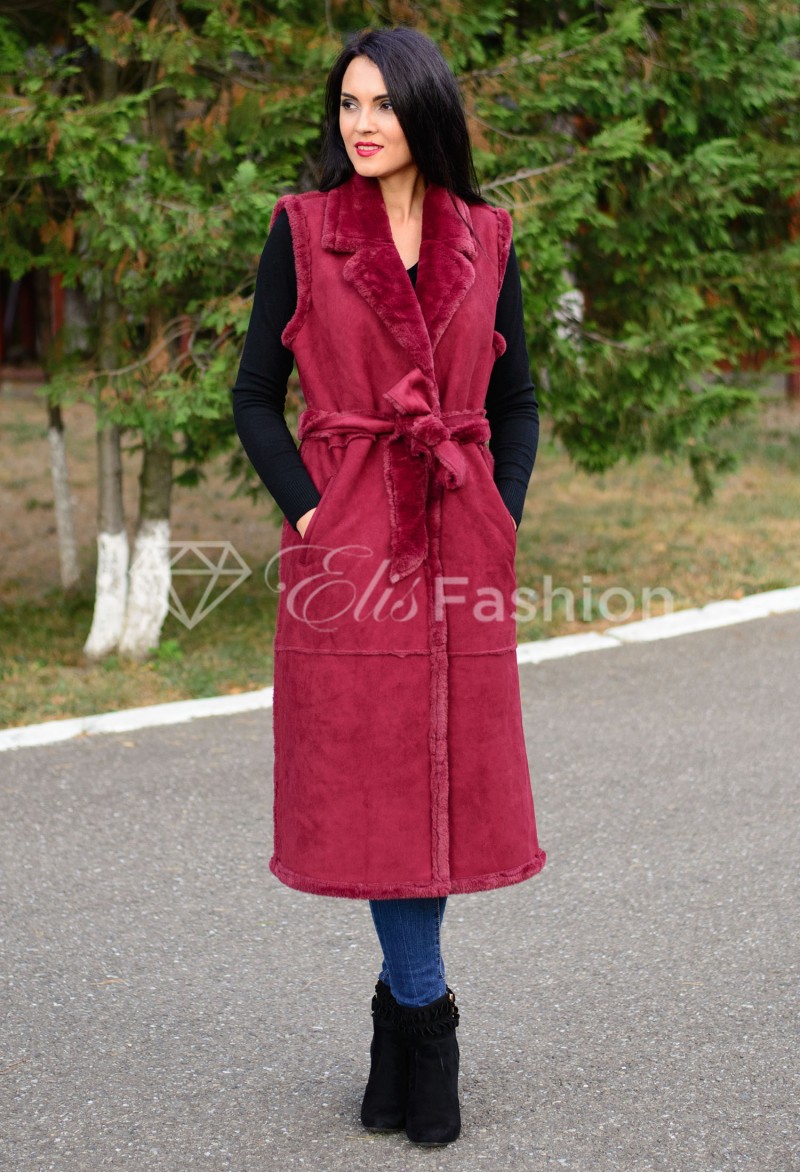 Vesta Elegant Statement Burgundy
