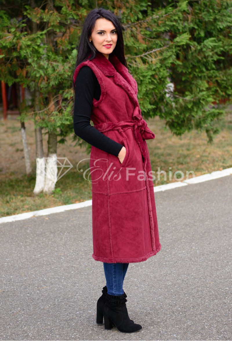 Vesta Elegant Statement Burgundy