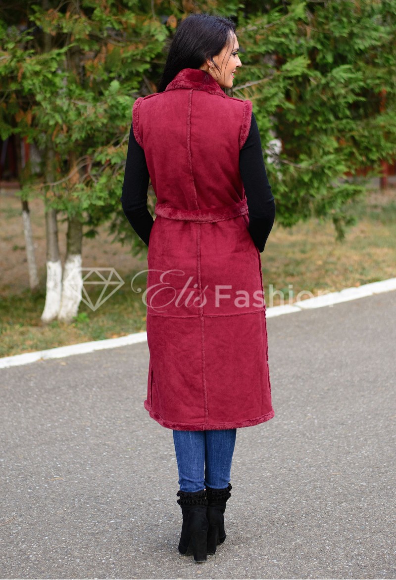 Vesta Elegant Statement Burgundy